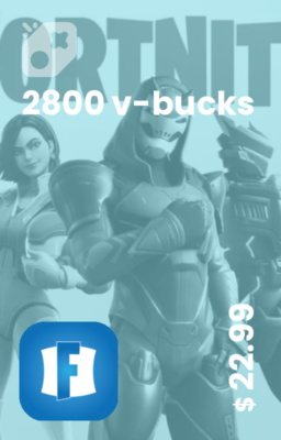 خرید 2800 ویباکس v-bucks