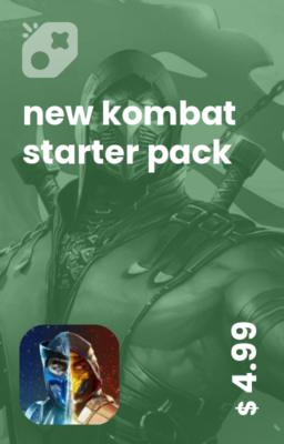 بسته new kombat starter pack