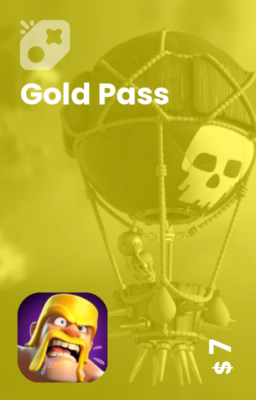 Gold Pass 7$ کلش آف کلنز