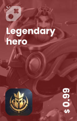 تصویر بسته Legendary hero