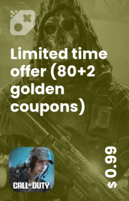 تصویر Limited time offer (80cp+2 golden coupons)