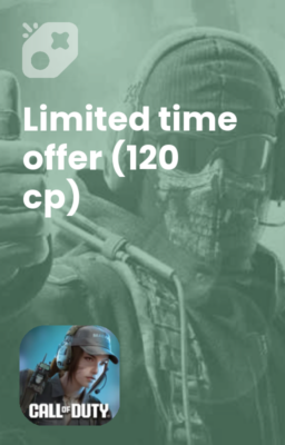 Limited time offer(120cp)