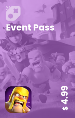تصویر Event Pass کلش آف کلنز