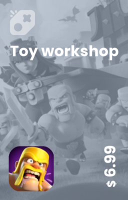 تصویر منظره کارگاه اسباب بازی  Toy workshop Scenery