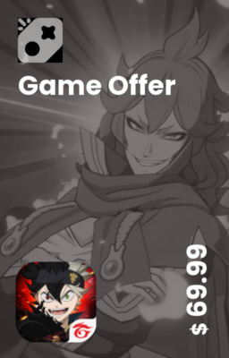 تصویر آفر 70 دلاری Black Clover M