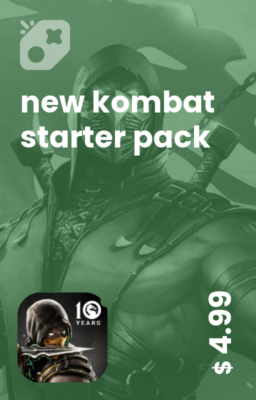 تصویر بسته new kombat starter pack