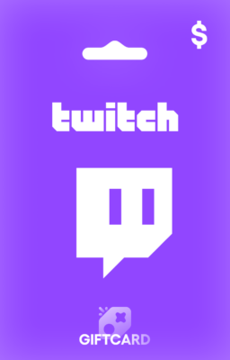 تصویر گیفت کارت توییچ