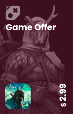 تصویر آفر 3$ خرید از سایت بازی viking rise