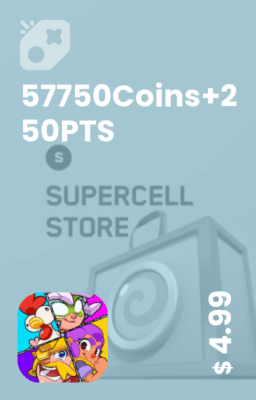 تصویر 57750Coins+250PTS