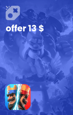 تصویر آفر 13 دلاری clash royal