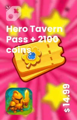 تصویر Hero Tavern Pass + 2100 coins