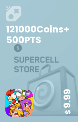 تصویر 121000Coins+500PTS