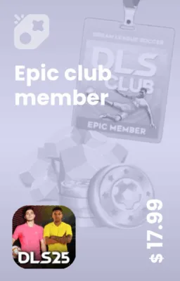 تصویر بسته Epic club member