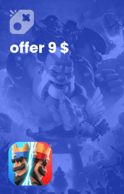 تصویر آفر 9 دلاری clash royal