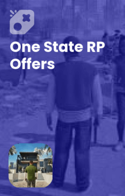 تصویر آفر های بازی One State RP – Role Play Life