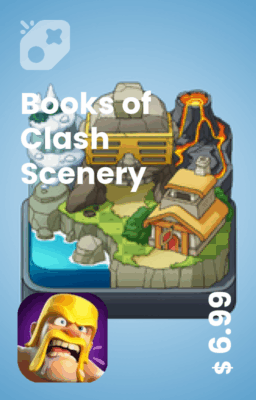 تصویر منظره کتاب‌ها Books of Clash Scenery