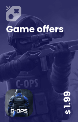 تصویر آفر 2 دلاری Critical Ops