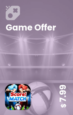 تصویر آفر 8 دلاری بازی Score Match