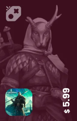 تصویر آفر 6$ خرید از سایت بازی viking rise
