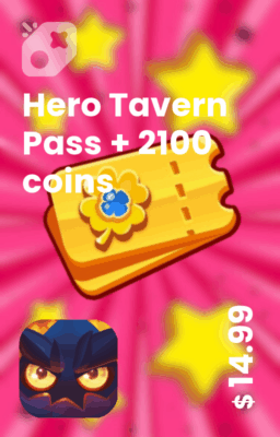 تصویر Hero Tavern Pass + 2100 coins