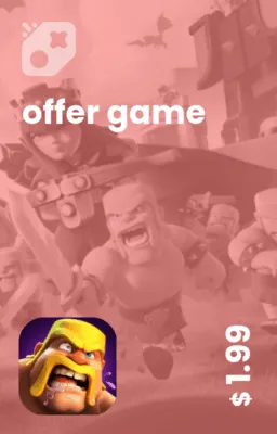 تصویر آفر 2 دلاری clash of clans