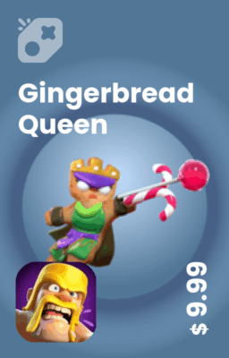 تصویر ملکه شیرینی زنجفیلی Gingerbread Queen