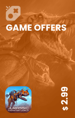 تصویر آفر 3 دلاری Jurassic Monster World