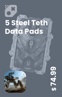 تصویر 5 Steel Teth Data Pads