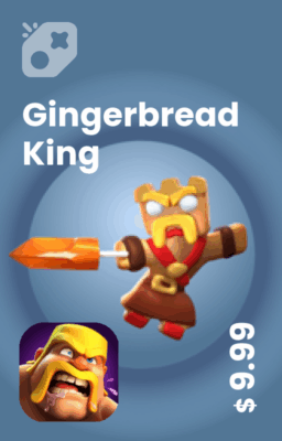 تصویر شاه شیرینی زنجفیلی Gingerbread King