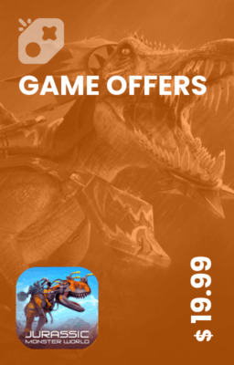 تصویر آفر 20 دلاری Jurassic Monster World