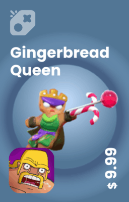 تصویر ملکه شیرینی زنجفیلی Gingerbread Queen
