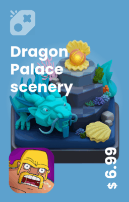 تصویر منظره کاخ اژدها Dragon Palace scenery