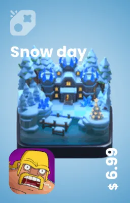 تصویر منظره روز برفی Snow day
