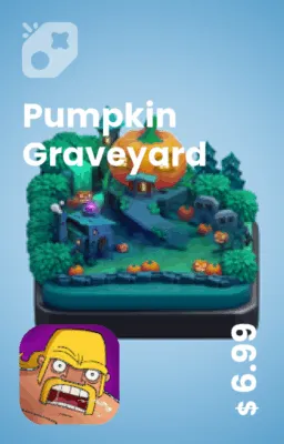 تصویر قبرستان کدو تنبل Pumpkin Graveyard