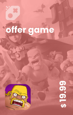 تصویر آفر 20 دلاری clash of clans