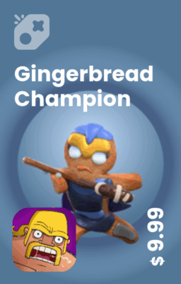 تصویر قهرمان شیرینی زنجفیلی Gingerbread Champion