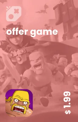 تصویر آفر 2 دلاری clash of clans