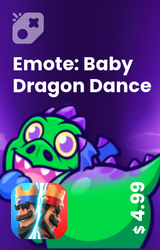 Emote: Baby Dragon Dance - آسان جم