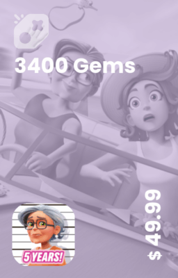 تصویر 3400 Gems