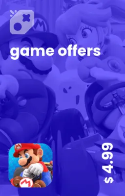 تصویر آفر 5 دلاری Mario Kart Tour