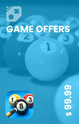 تصویر آفر 100 دلاری  8ball pool