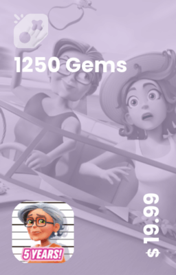 تصویر 1250 Gems
