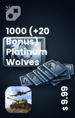تصویر 1000+20 پلاتینیوم گرگ