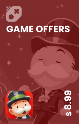 تصویر آفر 9 دلاری Monopoly GO