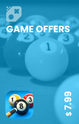 تصویر آفر 8 دلاری 8ball pool