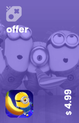 تصویر آفر 5 دلاری Minion Rush
