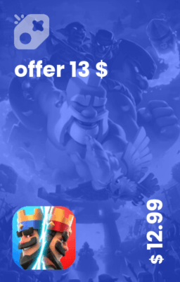 تصویر آفر 13 دلاری clash royal