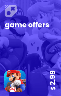 تصویر آفر 3 دلاری Mario Kart Tour