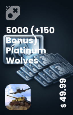 تصویر 5000+150 پلاتینیوم گرگ