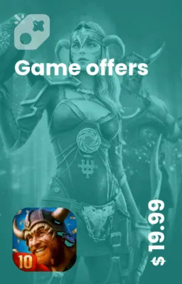 تصویر آفر 20 دلاری Vikings War Of Clans